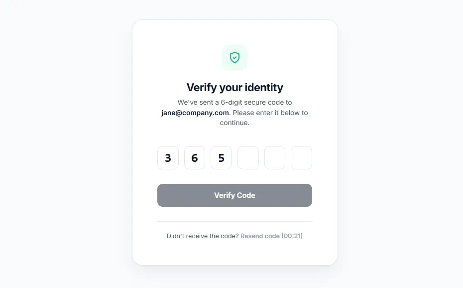 OTP Verification Module
