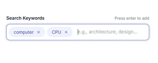 Bootstrap Vanilla Tag Input