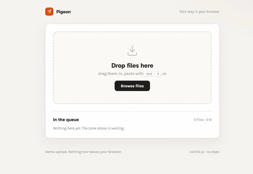 Drag Drop and Paste File Uploader